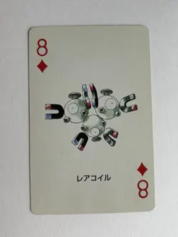 Rare Magneton Diamonds Poker Pokemon Sapphire Playing Cards Kyogre Back 2003 - Image 1