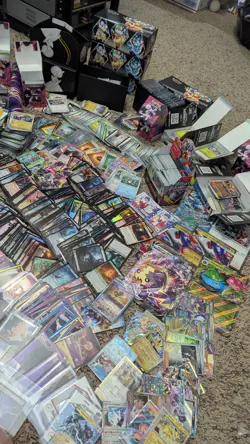 HUGE Pokemon, Magic, And More Lot! Ex, Holo, Rare, Vintage! 1000's Of Cards - Image 2
