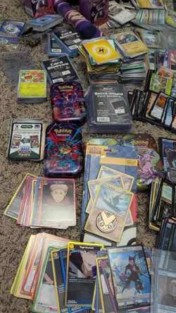 HUGE Pokemon, Magic, And More Lot! Ex, Holo, Rare, Vintage! 1000's Of Cards - Image 3