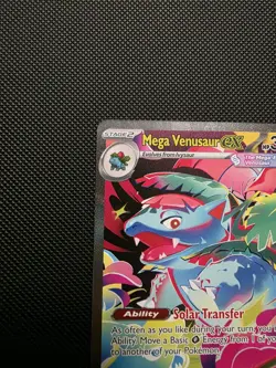 Mega Venusaur EX SIR 177/132 Mega Evolution English Pokemon TCG Near Mint Card - Image 2