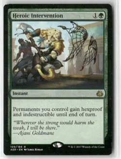 Magic the Gathering Heroic Intervention Aether Revolt #109 - Image 1
