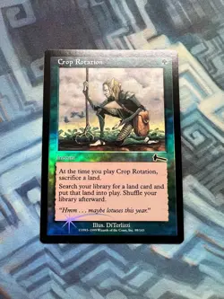 MTG Foil Crop Rotation NM- Urza's Legacy - Image 1