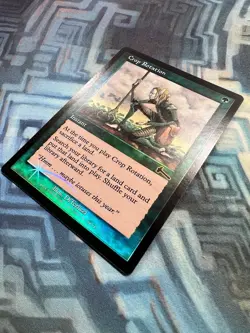 MTG Foil Crop Rotation NM- Urza's Legacy - Image 2