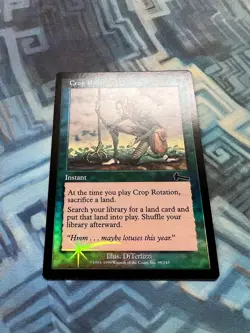 MTG Foil Crop Rotation NM- Urza's Legacy - Image 3