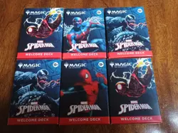 Spider-Man Welcome Decks - Set of 6 NYCC New York Comic Con Magic The Gathering - Image 1