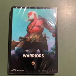 Foundations Jumpstart 2025 Sealed Theme Deck Warriors Theme Magic the Gathering - Image 1