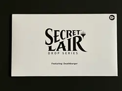 Magic The Gathering Secret Lair Featuring: Deathburger NON-FOIL / Reg New Sealed - Image 1