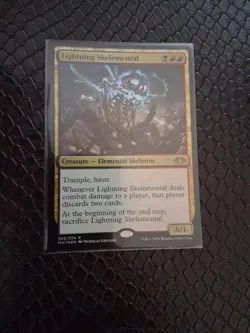 Lightning Skelemental #208 (Foil) (NM) Modern Horizons MH1 - Image 1