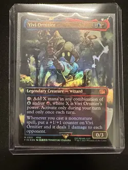 Magic: The Gathering borderless foil Vivi Ornitier - Image 1