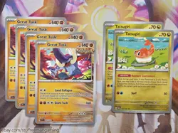 Pokemon TCG Great Tusk Mill Deck 60 cards Radiant Greninja Tournament Ready - Image 2
