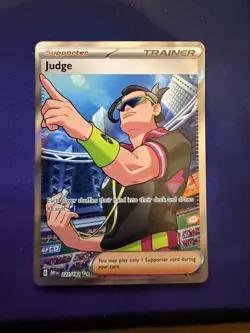 Judge 222/182 Trainer Full Art - Pokemon TCG Destined Rivals - Image 1