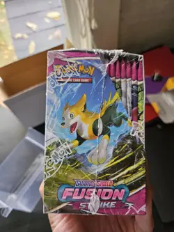 Pokemon Sword & Shield Fusion Strike Booster Box -NEW SEALED- with Acrylic Case - Image 5