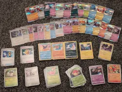 Japanese Pokemon Cards Common And Uncommon x436 | holos x50 S &V Era Bulk. + - Image 1