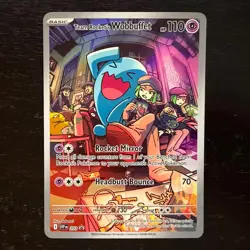 Pokemon TCG ‘Team Rocket's Wobbuffet #203 Promo’ - Destined Rivals - English - Image 1