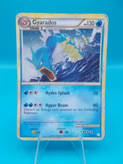 Gyarados 4/123 Heartgold & Soulsilver Pokemon TCG Holo Moderately Played - Image 1