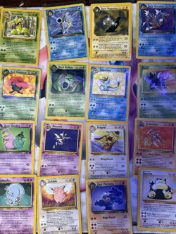 Pokemon Wizards Of The Coast Vintage Lot 34 Non Holo Rares - Image 2