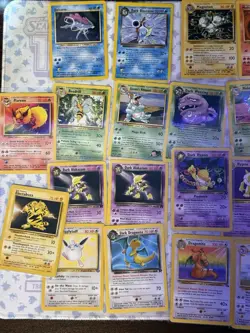 Pokemon Wizards Of The Coast Vintage Lot 34 Non Holo Rares - Image 4