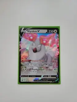 Pokemon TCG Wyrdeer V 134/189 Ultra Rare Holo Astral Radiance Near Mint - Image 1