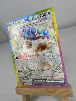 Pokemon TCG Eevee EX 167/131 Prismatic Evolutions SiR Special Illustration Rare - Image 3