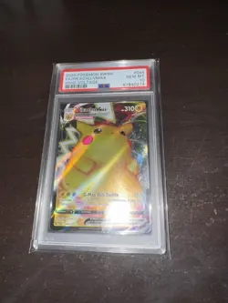 Pokemon Pikachu TCG VMAX Vivid Voltage 044/185 Regular Ultra Rare - Image 3