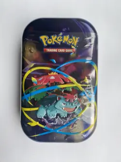 Pokemon TCG: Mega Heroes Mini Tin - Mega Venasuar (2 Booster Packs) - Image 1