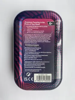 Pokemon TCG: Mega Heroes Mini Tin - Mega Venasuar (2 Booster Packs) - Image 2