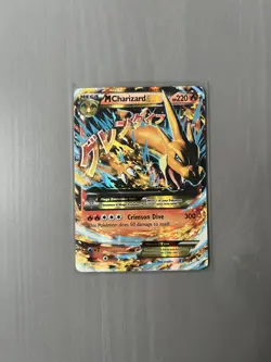 M Charizard EX 13/106 Half Art Rare Holo Pokemon XY Flashfire - Image 1