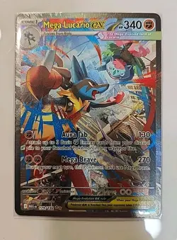 Mega Lucario ex SIR 179/132 Pokemon Mega Evolutions 🔥 Rare 👌 Conditon - Image 1