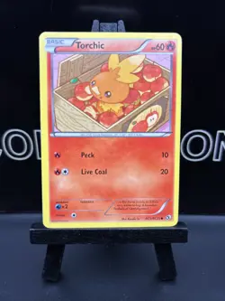 Pokemon Torchic RC5/RC25 BW Legendary Treasures - Radiant Collection LP 2013 - Image 2