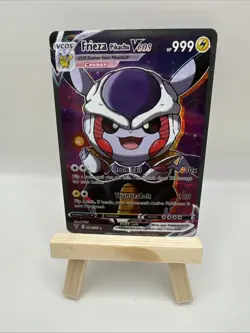 Pokemon Non-TCG Frieza Pikachu VCOS High Quality Holo Fan Art - Image 1