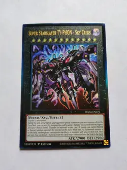 Yu-Gi-Oh - Super Starslayer TY-Phon Sky Crisis - RA04-EN072 - Collectors Rare - Image 1