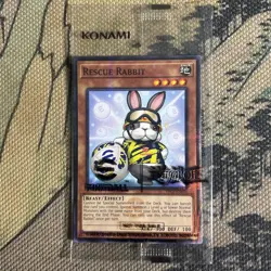 Yu-Gi-Oh Neymar Jr Token Rescue Rabbit eFootball Collaboration EFC1-En001 - Image 1
