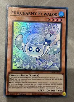 Mulcharmy Fuwalos RA04-EN050 Super Rare 1st Edition Yu-Gi-Oh! - Image 1