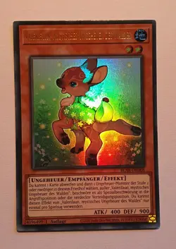 Yugioh Valerifawn, Mystical Beast of the Forest BLAR-DE068 Ultra 1st Edition NM - Image 1