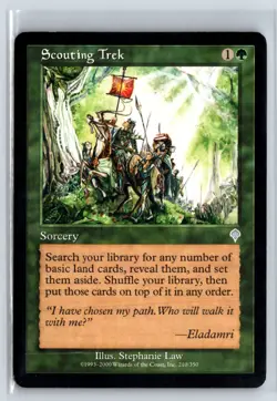 (2X) Scouting Trek Invasion Uncommon - MTG Magic the Gathering Card - Image 3