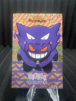 Gengar Haunter Poncho - Gold Holo Box Hit - Halloween Card Database - Pokemon - Image 1