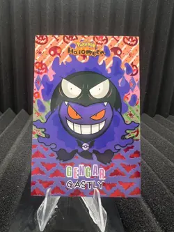 Gengar Gastly Poncho - Red Holo Box Hit - Halloween Card Database - Pokemon - Image 1