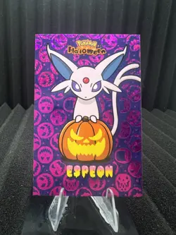 Espeon - Purple Holo Box Hit - Halloween Card Database - Pokemon - Image 1