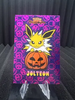 Jolteon - Purple Holo Box Hit - Halloween Card Database - Pokemon - Image 1