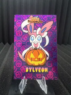 Sylveon - Purple Holo Box Hit - Halloween Card Database - Pokemon - Image 1
