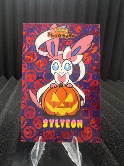 Sylveon - Red Holo Box Hit - Halloween Card Database - Pokemon - Image 1