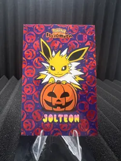 Jolteon - Red Holo Box Hit - Halloween Card Database - Pokemon - Image 1