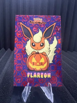 Flareon - Red Holo Box Hit - Halloween Card Database - Pokemon - Image 1