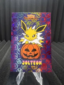 Jolteon - Rainbow Holo Box Hit - Halloween Card Database - Pokemon - Image 1