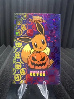Eevee - Rainbow Holo Box Hit - Halloween Card Database - Pokemon - Image 1