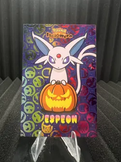 Espeon - Rainbow Holo Box Hit - Halloween Card Database - Pokemon - Image 1