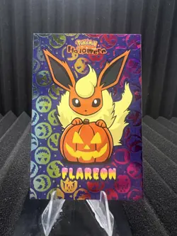 Flareon - Rainbow Holo Box Hit - Halloween Card Database - Pokemon - Image 1