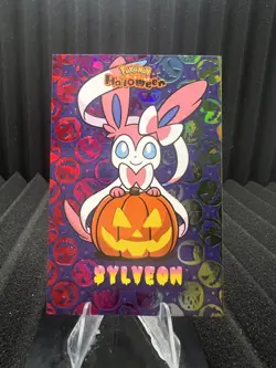 Sylveon - Rainbow Holo Box Hit - Halloween Card Database - Pokemon - Image 1
