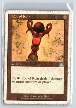 (2X) Rod of Ruin Sixth Edition Uncommon - MTG Magic the Gathering Card - Image 3