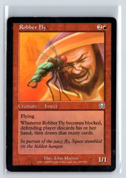 (2X) Robber Fly - Mercadian Masques - MTG Magic the Gathering Card - Image 3